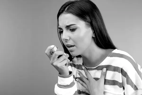 Too much blue? Get an asthma review